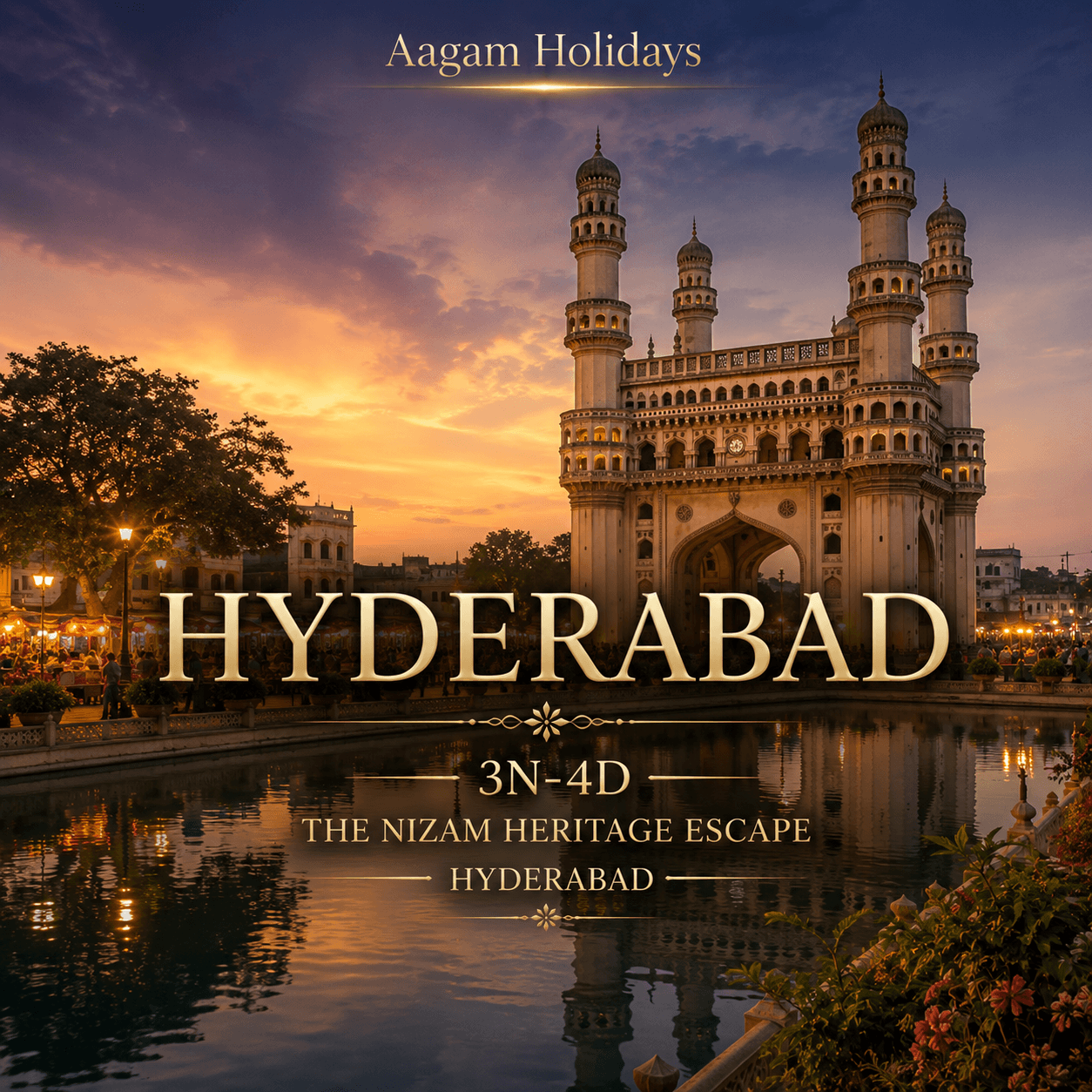 HYDERABAD | 3N-4D | THE NIZAM HERITAGE ESCAPE | HYDERABAD