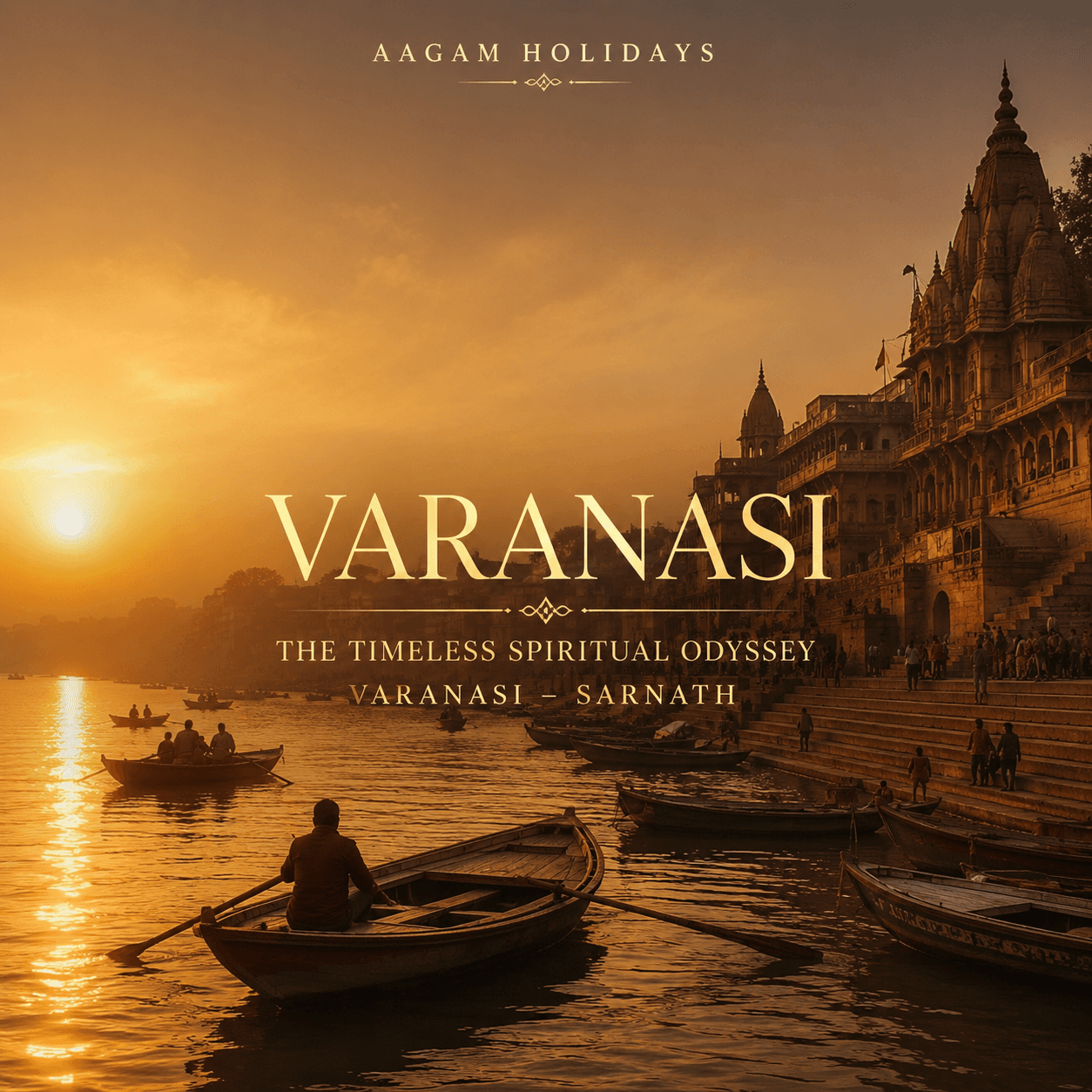 VARANASI | 2N-3D | THE TIMELESS SPIRITUAL ODYSSEY | VARANASI – SARNATH