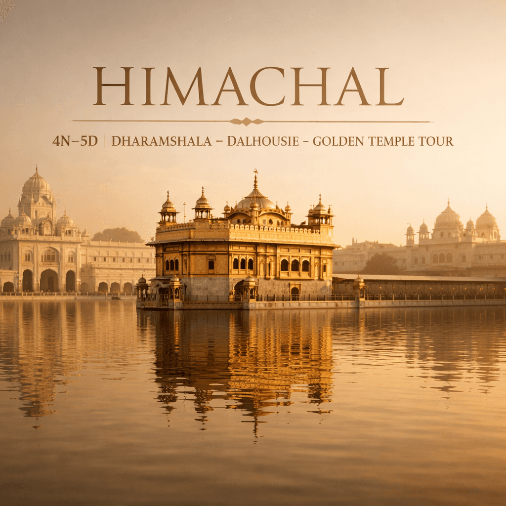 HIMACHAL | 5N–6D | Dharamshala – Dalhousie – Golden Temple Tour