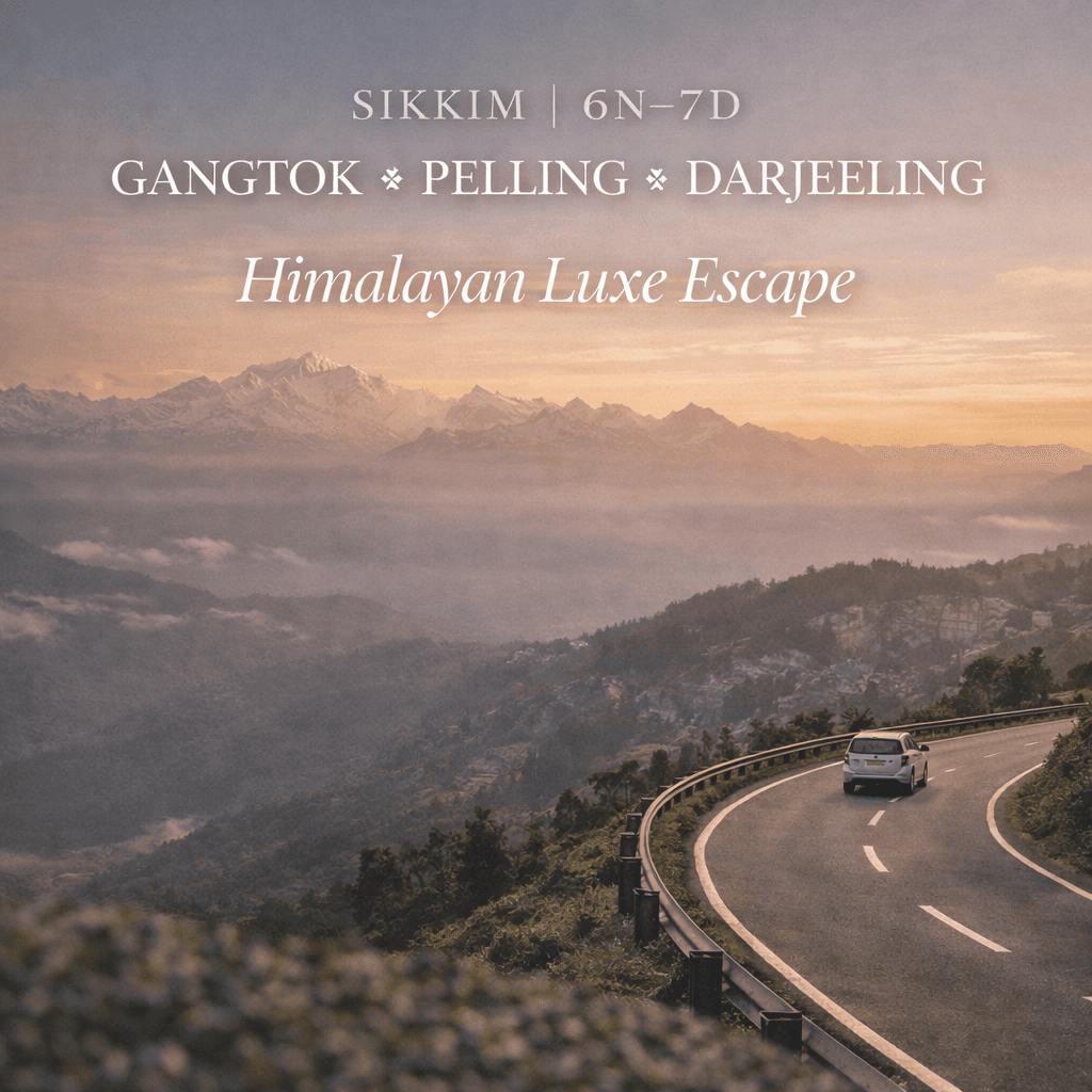 SIKKIM | 6N–7D | GANGTOK ✦ PELLING ✦ DARJEELING Himalayan Luxe Escape