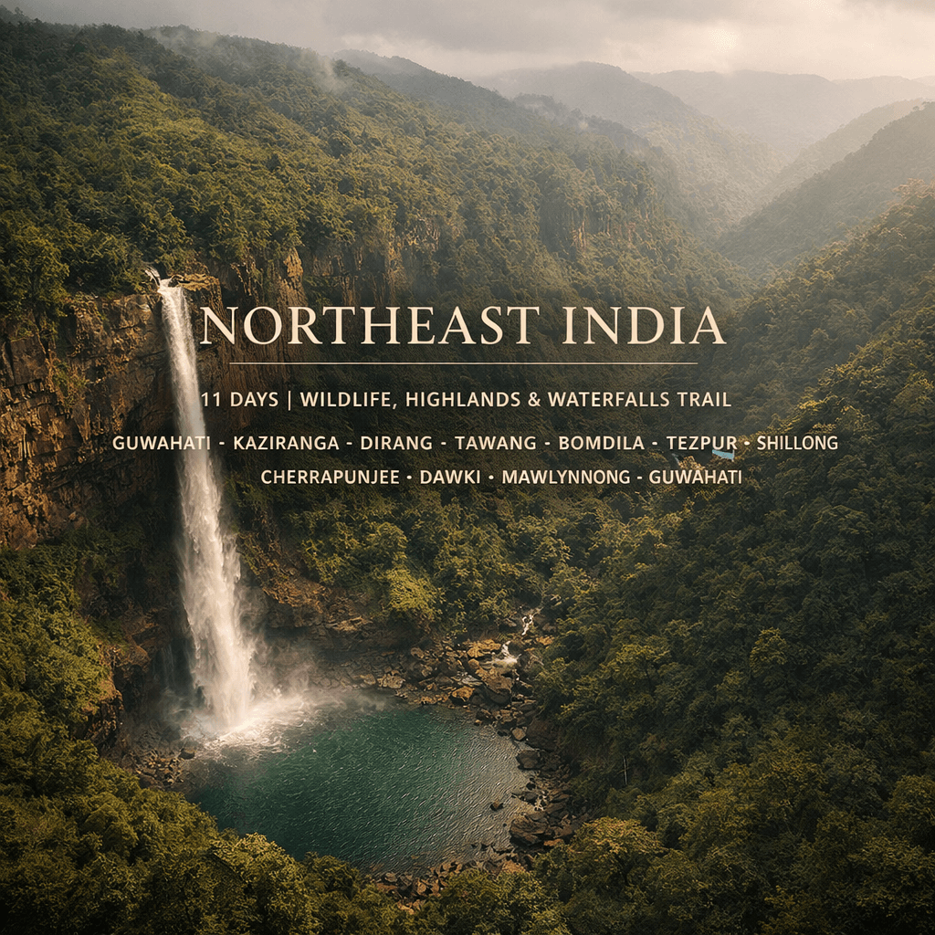 MEGHALAYA | 5N–6D | SHILLONG ✦ LAITLUM ✦ DAWKI ✦ CHERRAPUNJEE The Ultimate Meghalaya Trail