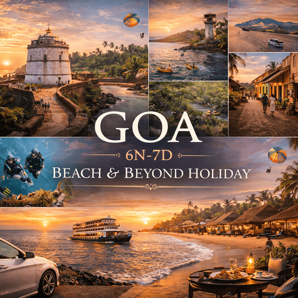 GOA | 6N-7D | BEACH & BEYOND HOLIDAY