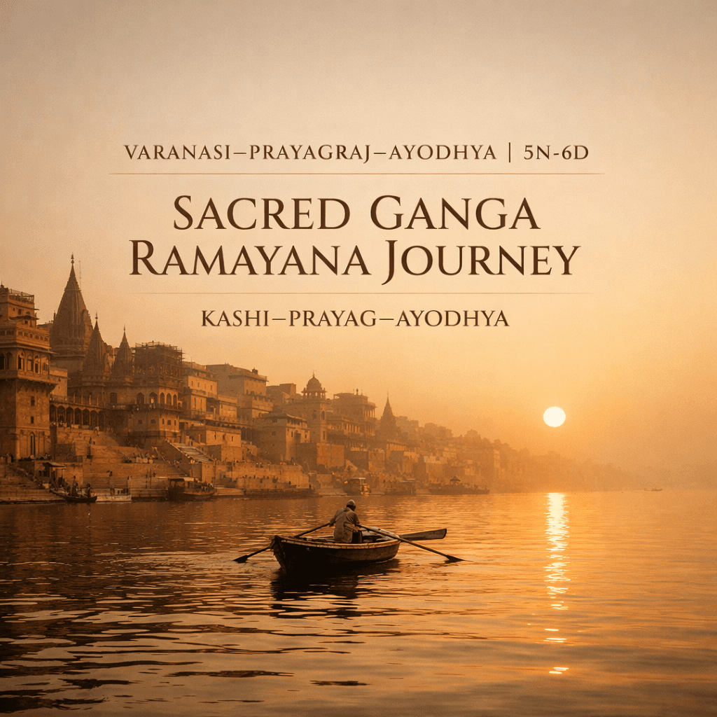 VARANASI–PRAYAGRAJ–AYODHYA | 5N-6D | SACRED GANGA RAMAYANA JOURNEY | KASHI–PRAYAG–AYODHYA