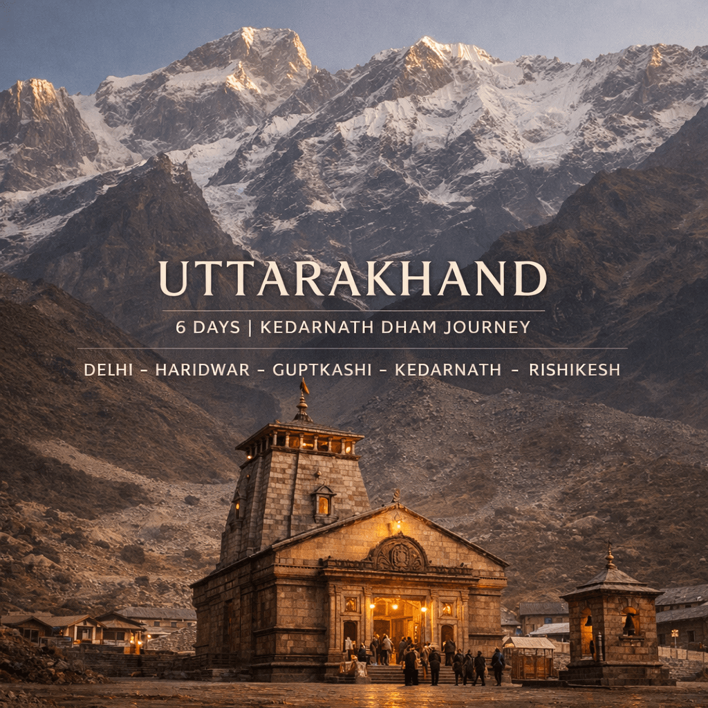 EK DHAM | 5N-6D | KEDARNATH DHAM EXPRESS YATRA | KEDARNATH – RISHIKESH – HARIDWAR