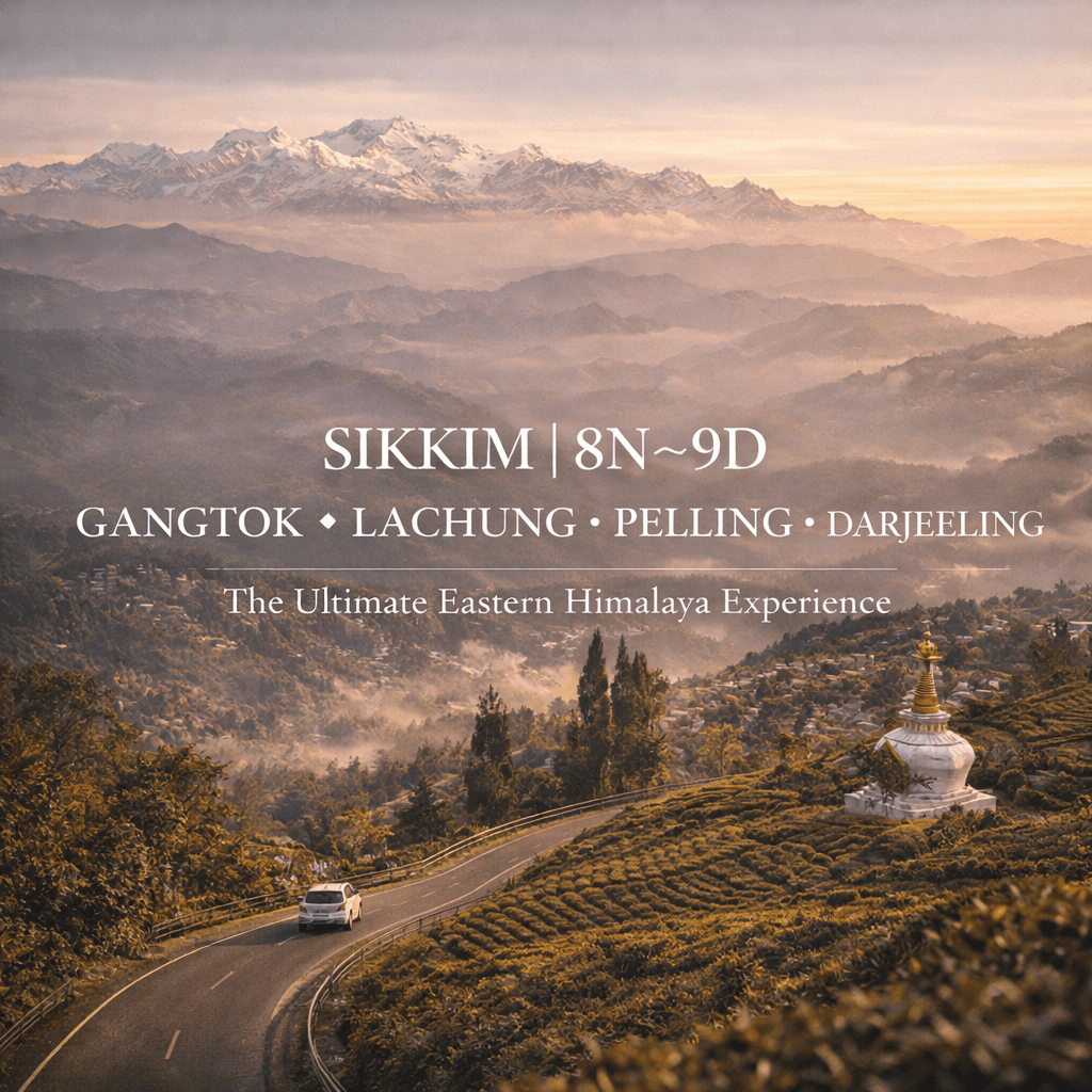 SIKKIM | 8N–9D | GANGTOK ✦ LACHUNG ✦ PELLING ✦ DARJEELING The Ultimate Eastern Himalaya Experience