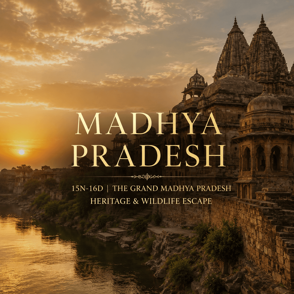 MADHYA PRADESH | 14N-15D | THE GRAND MADHYA PRADESH HERITAGE & WILDLIFE ESCAPE